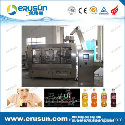 Carbonated Drink Bottling Machine in 500ml Pet Round Bottle (6000bottles/hour)